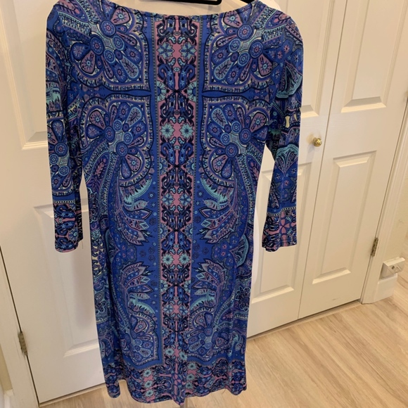 Multicolor Bodycon Dress - EUC - Large - Picture 3 of 4